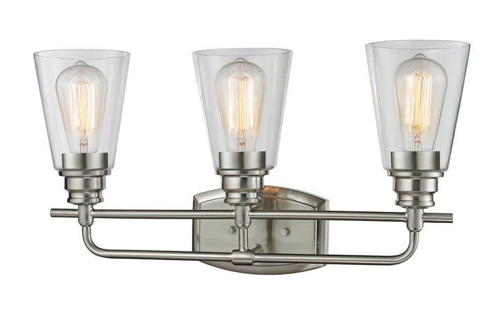 Z-Lite Annora 428-3V-BN Bath Vanity Light 21 in. wide - Brushed Nickel
