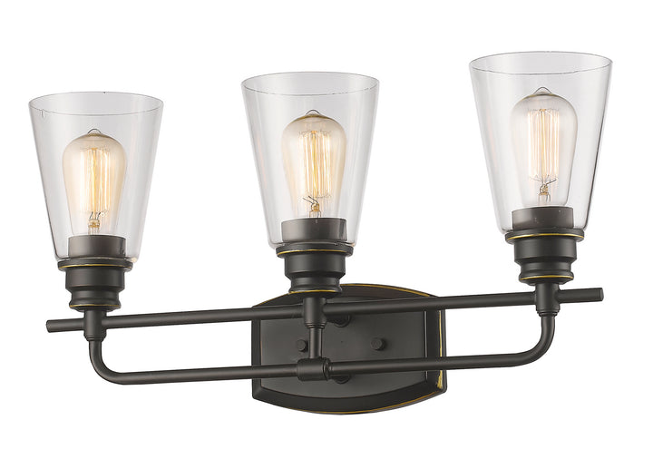 Z-Lite Annora 428-3V-OB Bath Vanity Light 21 in. wide - Olde Bronze