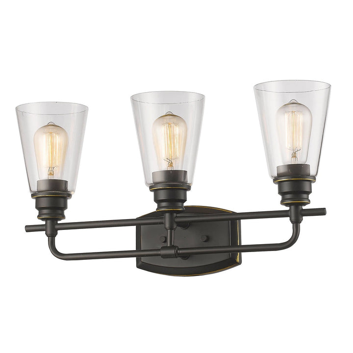 Z-Lite Annora 428-3V-OB Bath Vanity Light 21 in. wide - Olde Bronze