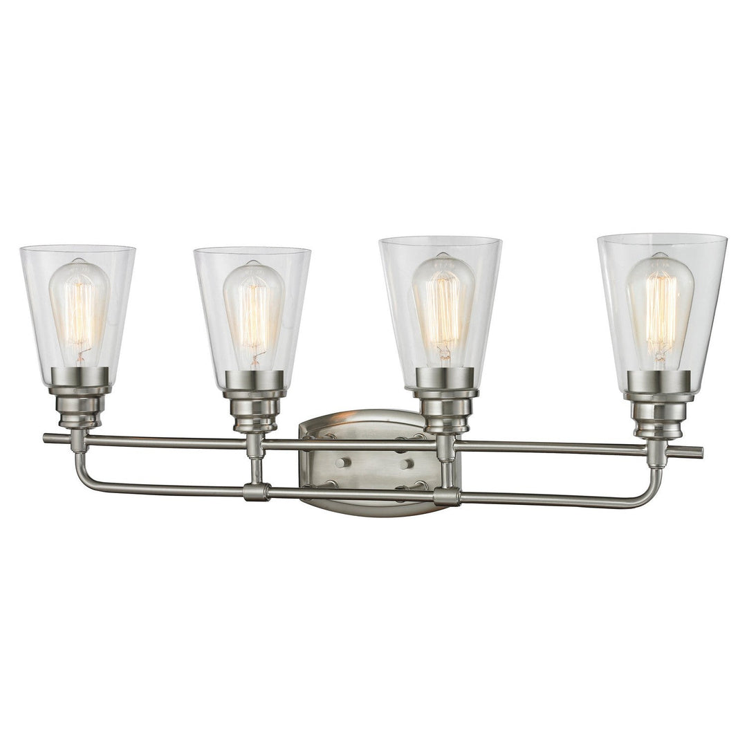 Z-Lite Annora 428-4V-BN Bath Vanity Light 29 in. wide - Brushed Nickel