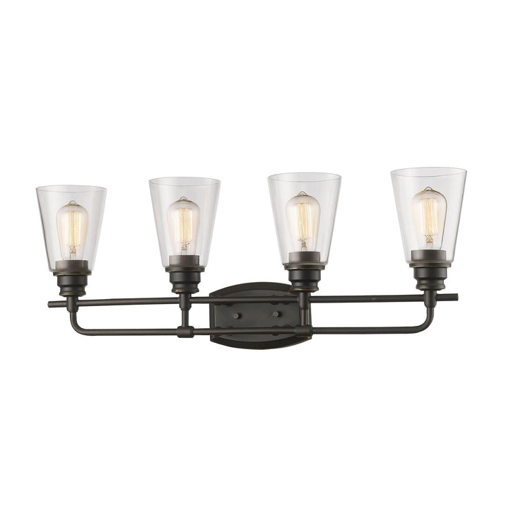 Z-Lite Annora 428-4V-OB Bath Vanity Light 29 in. wide - Olde Bronze