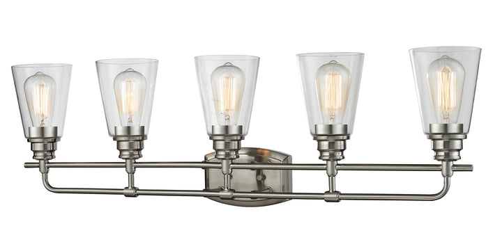 Z-Lite Annora 428-5V-BN Bath Vanity Light 37 in. wide - Brushed Nickel