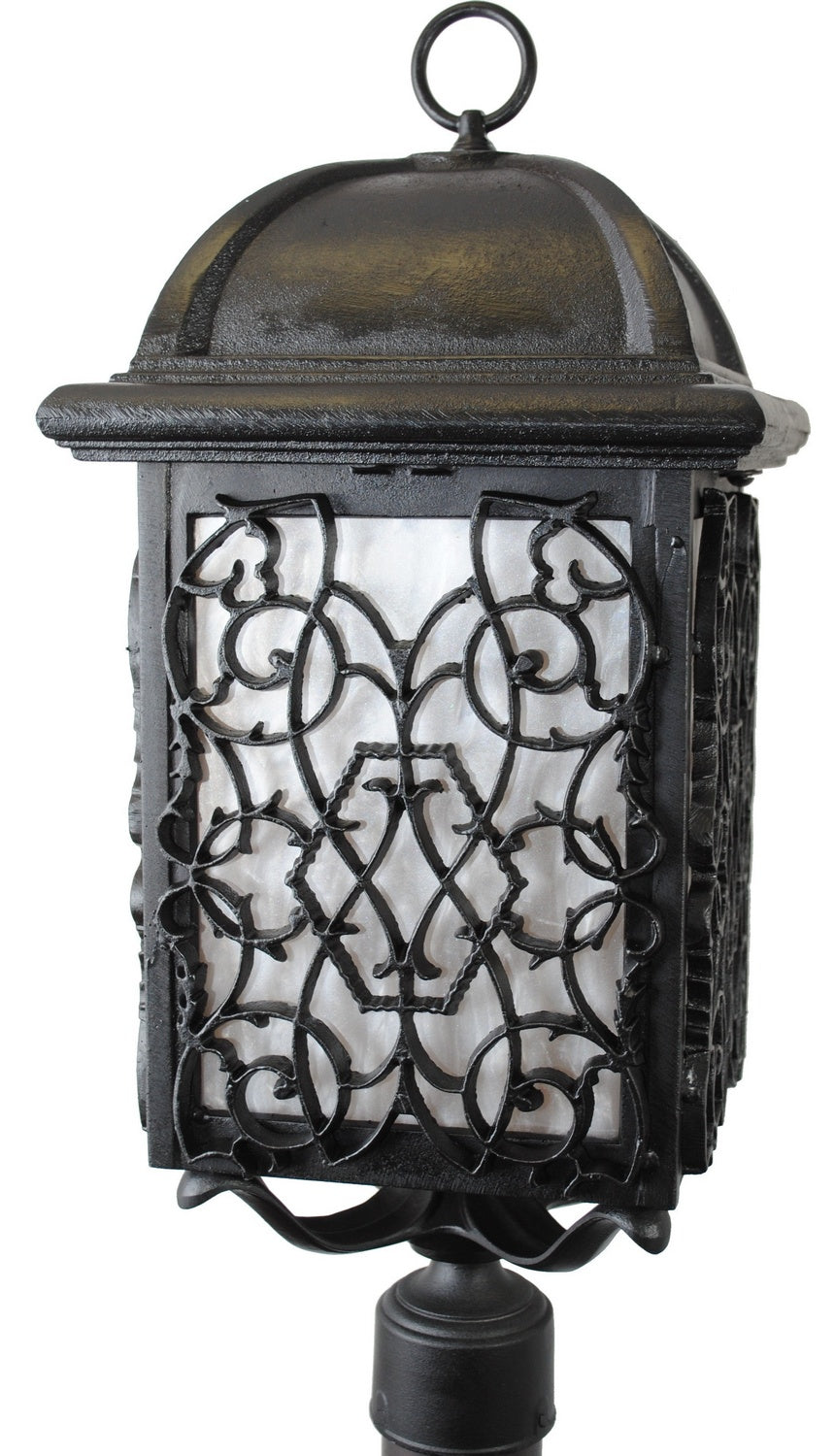 Melissa Lighting BD2790 Beddo Series One Light Outdoor Post Lantern Outdoor Bronze / Dark