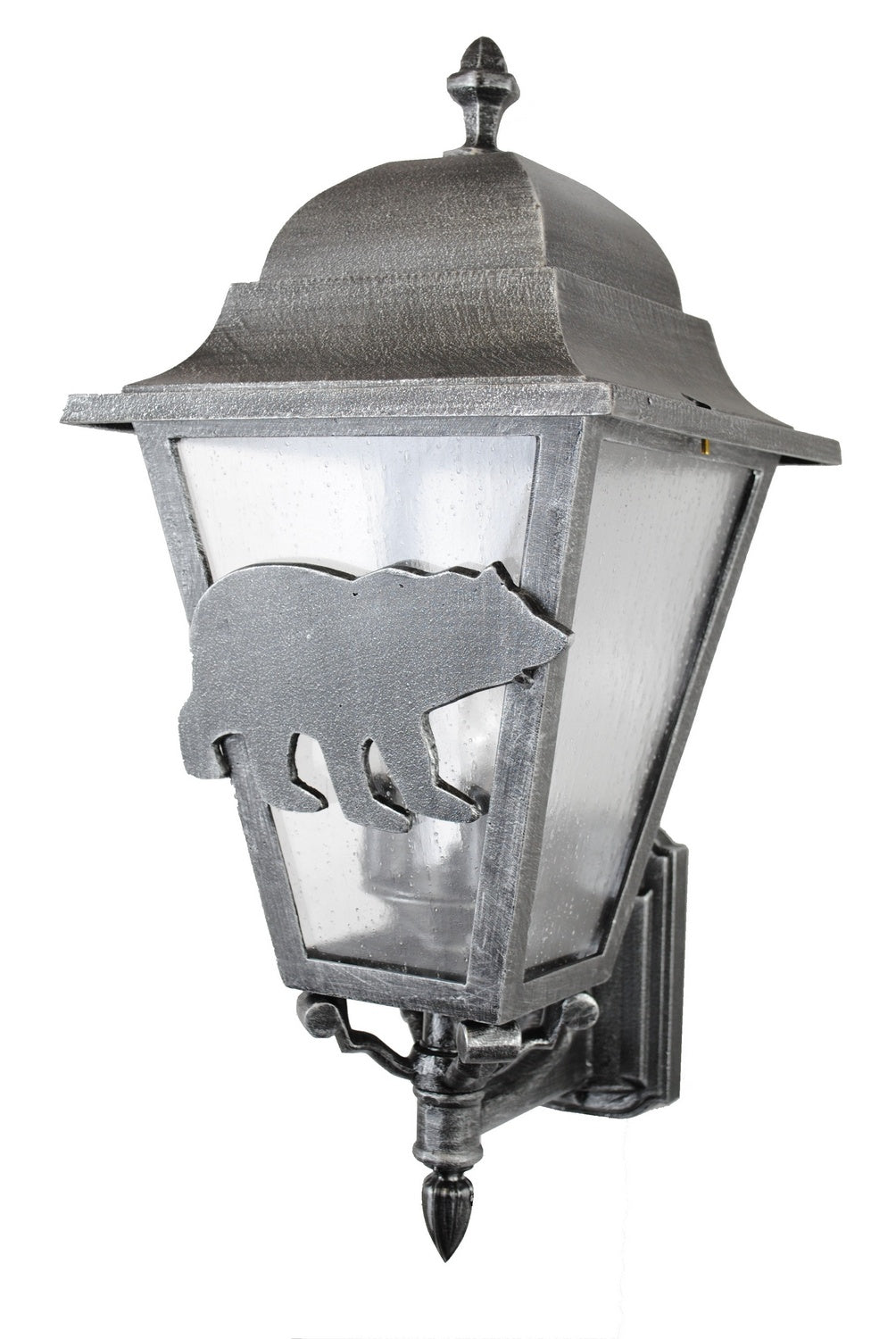 Melissa Lighting BR1799 Bear Series Outdoor Wall Mount Outdoor Pewter, Nickel, Silver