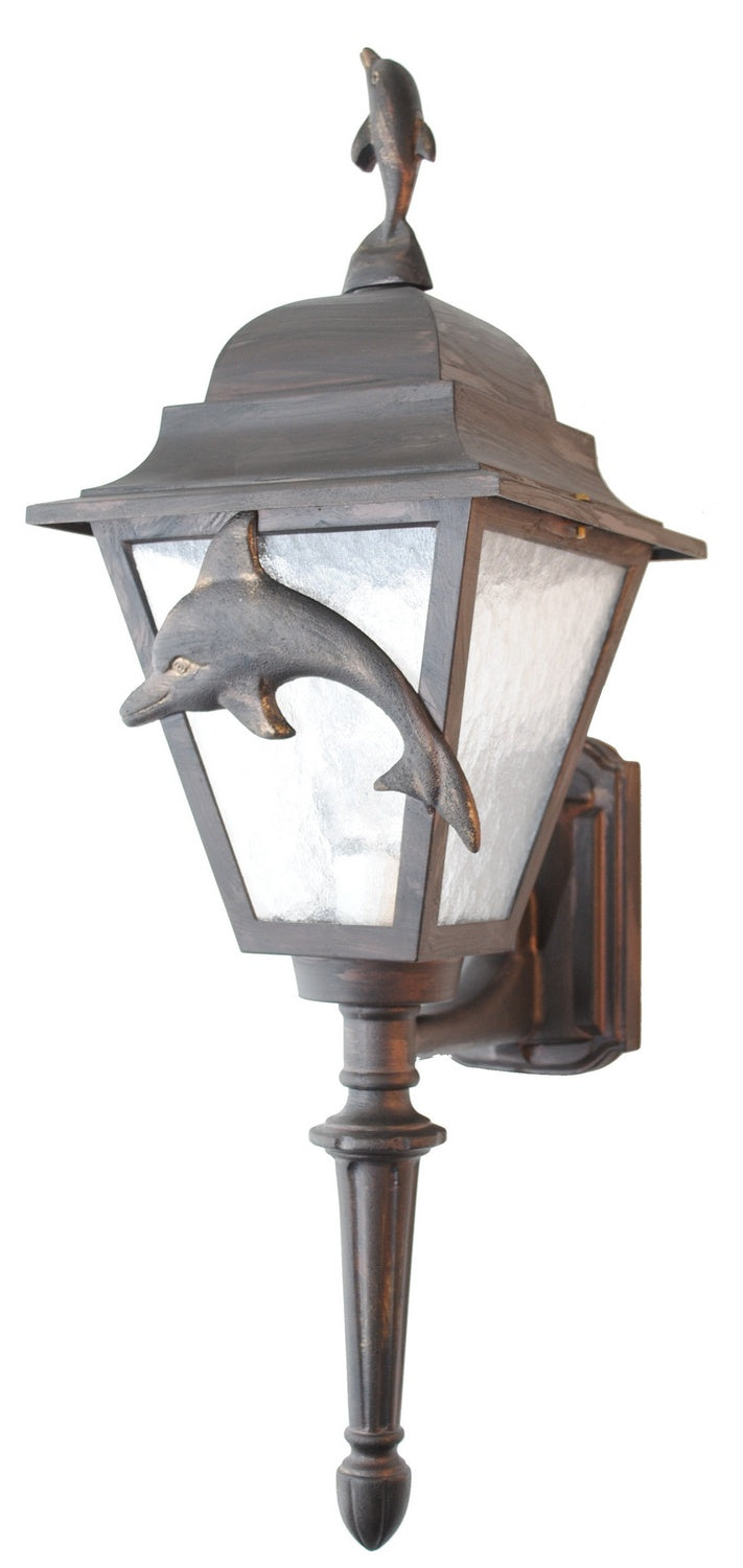 Melissa Lighting DL1774 Dolphin Series One Light Outdoor Fixture Outdoor Bronze / Dark