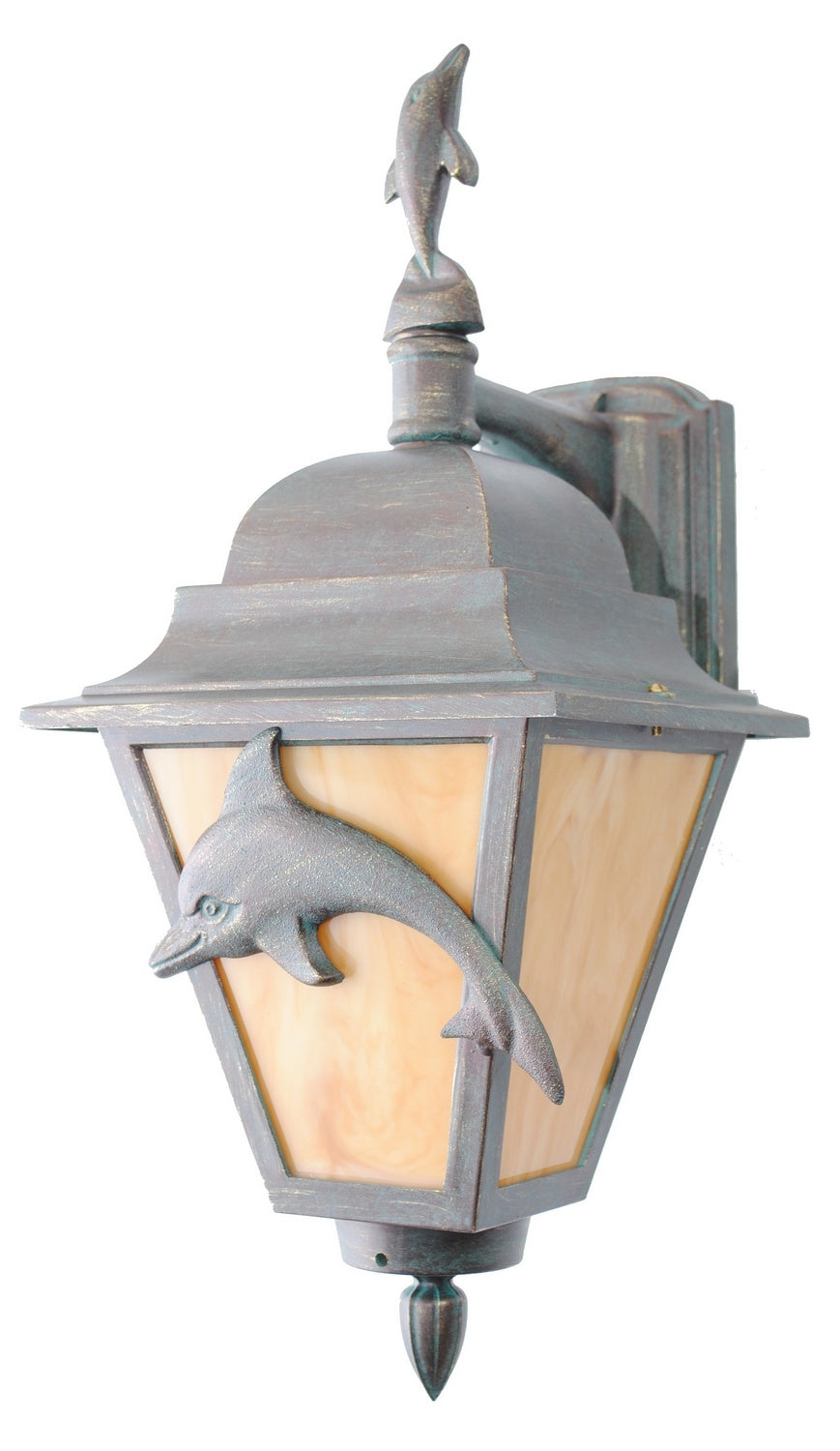 Melissa Lighting DL1776 Dolphin Series One Light Outdoor Fixture Outdoor Bronze / Dark