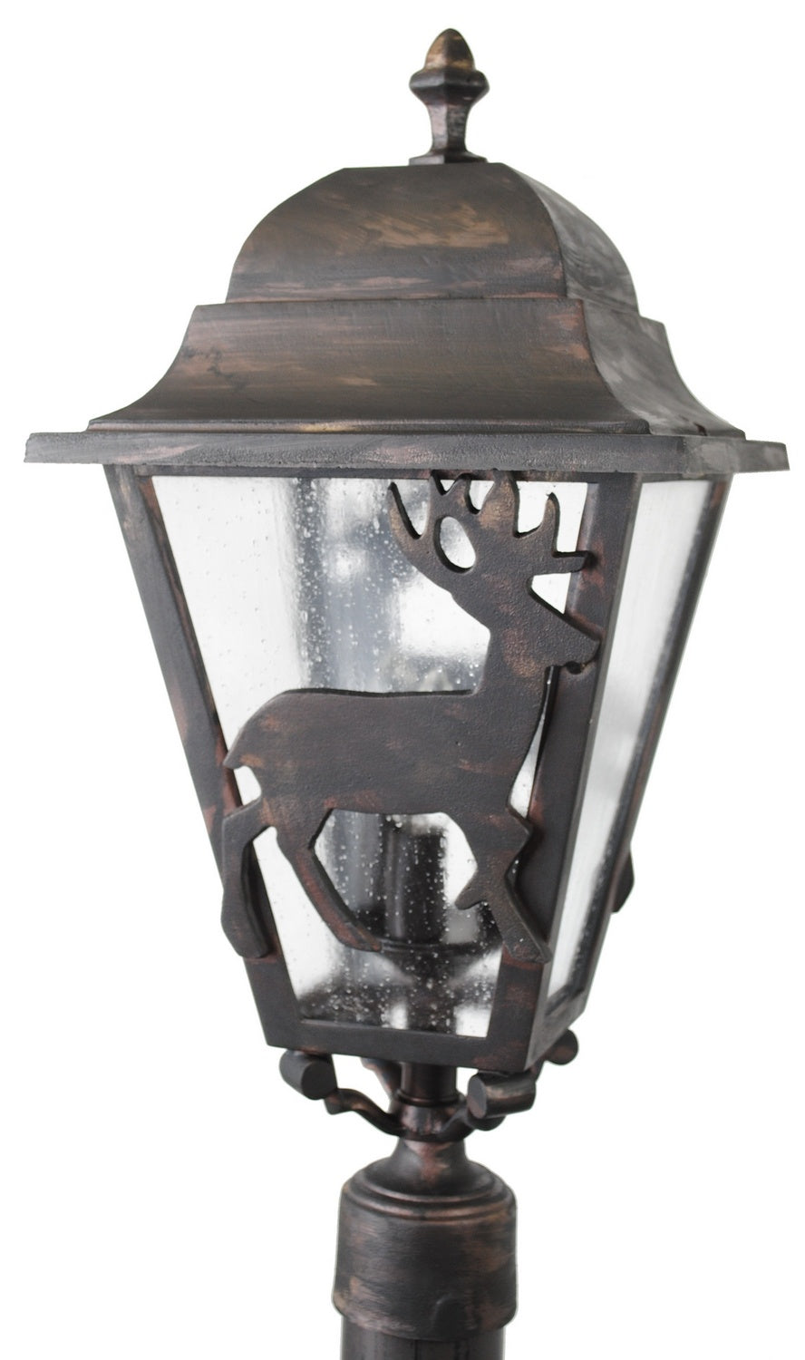 Melissa Lighting DR1790 Deer Series Outdoor Post Lantern Outdoor Bronze / Dark