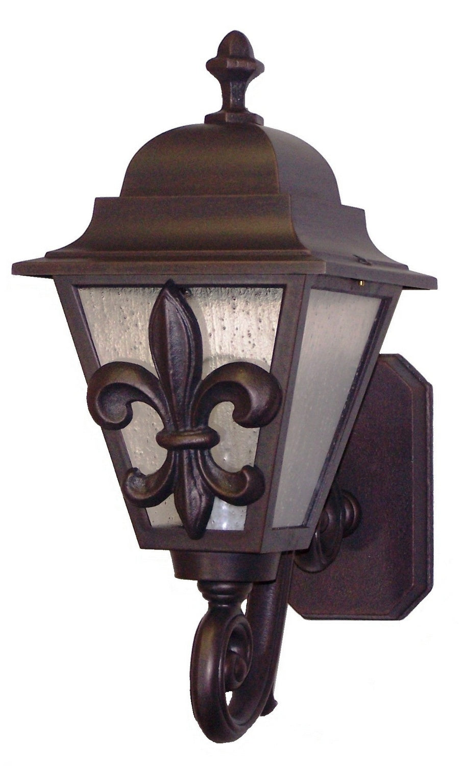Melissa Lighting FL177063 Fleur De Lis Series Outdoor Wall Mount Outdoor Bronze / Dark