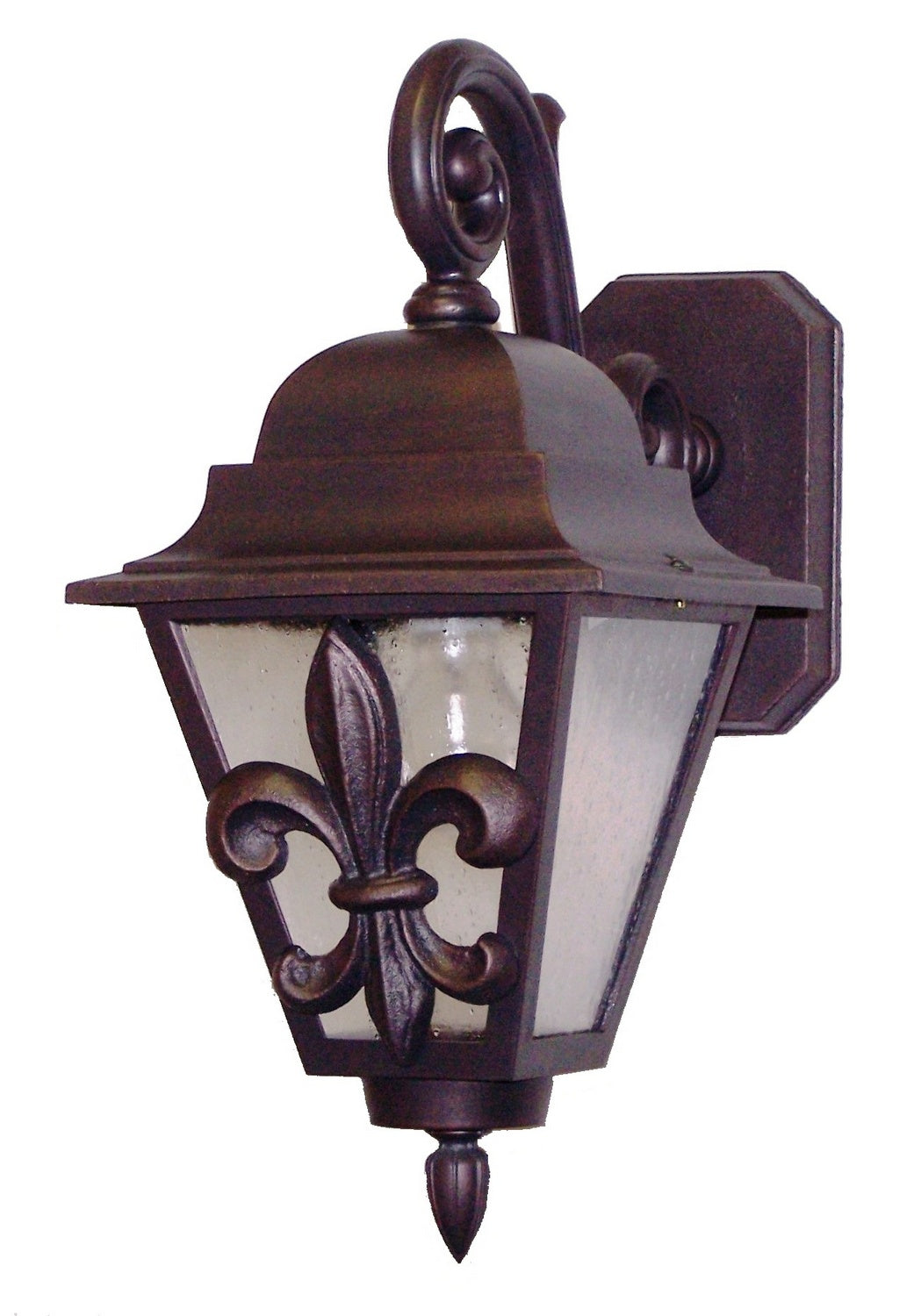 Melissa Lighting FL177066 Fleur De Lis Series Outdoor Wall Mount Outdoor Bronze / Dark