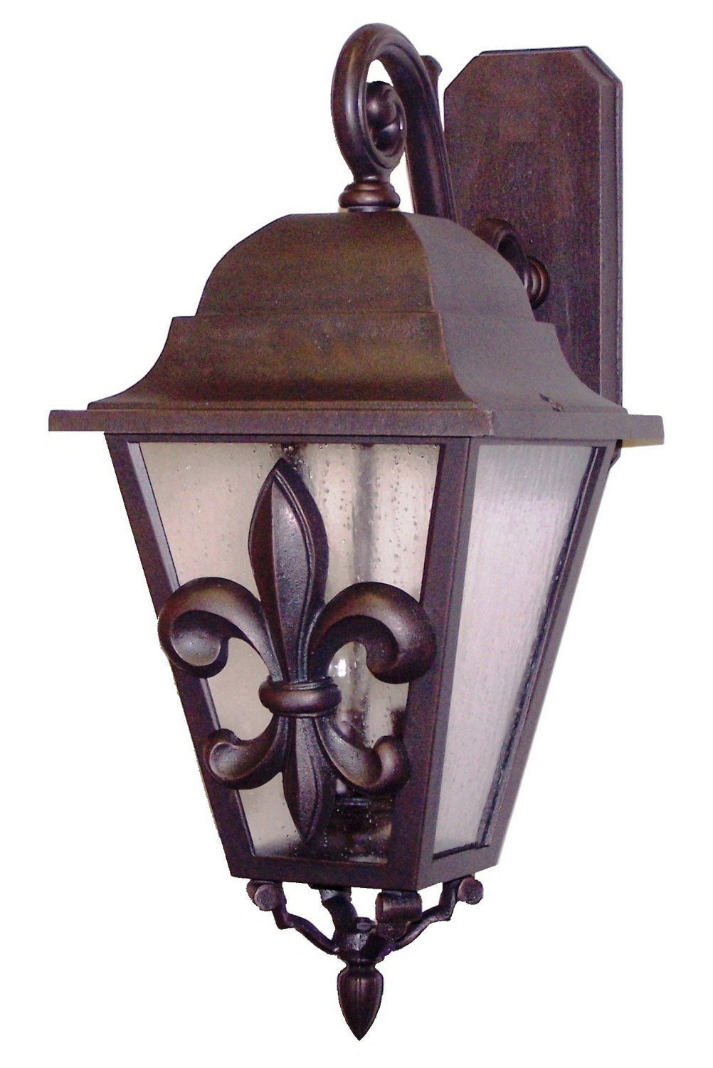 Melissa Lighting FL179066 Fleur De Lis Series Outdoor Wall Mount Outdoor Bronze / Dark