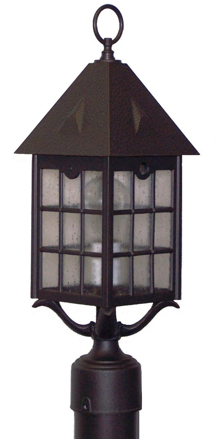 Melissa Lighting K1030 Kiss Lighting Outdoor Post Lantern Outdoor Bronze / Dark