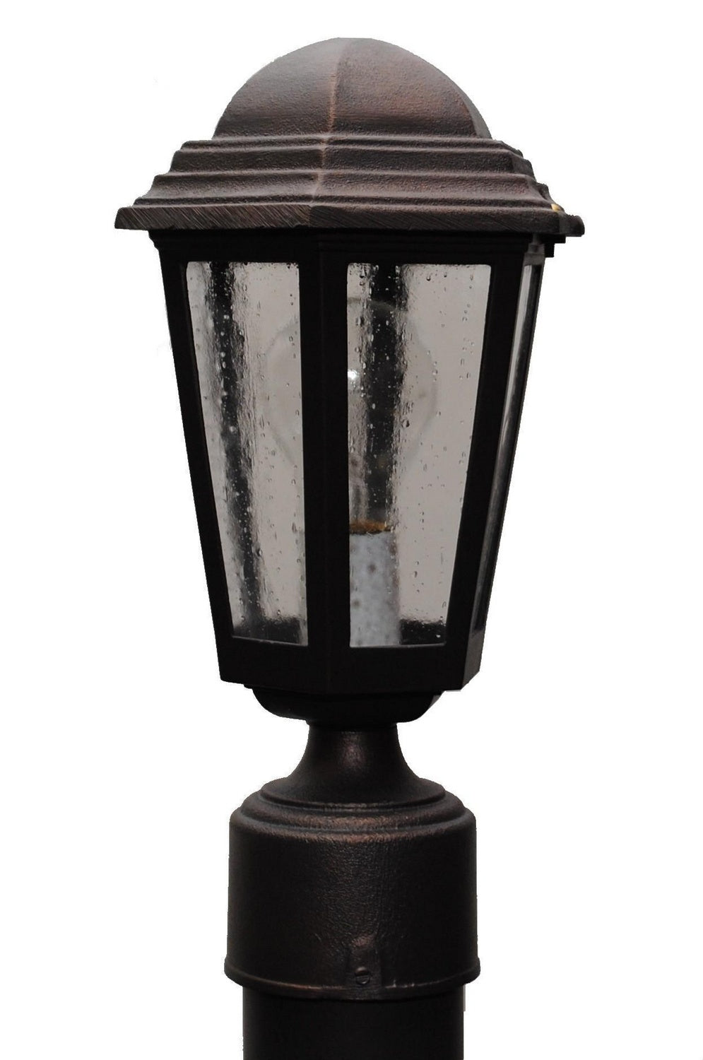 Melissa Lighting K2130 Kiss Lighting Outdoor Post Lantern Outdoor Bronze / Dark