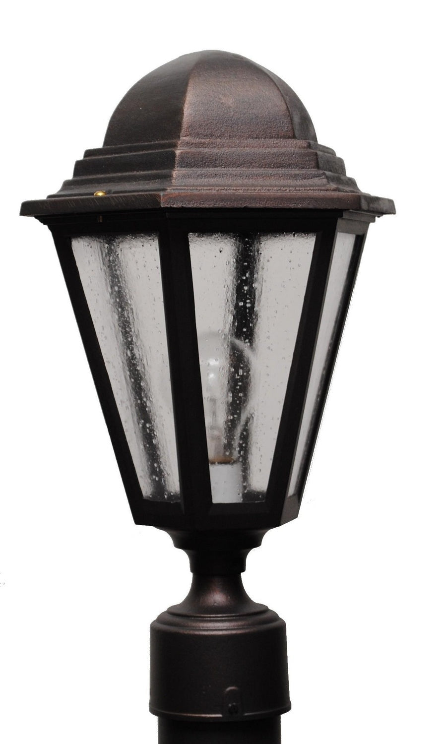 Melissa Lighting K2150 Kiss Lighting Outdoor Post Lantern Outdoor Bronze / Dark