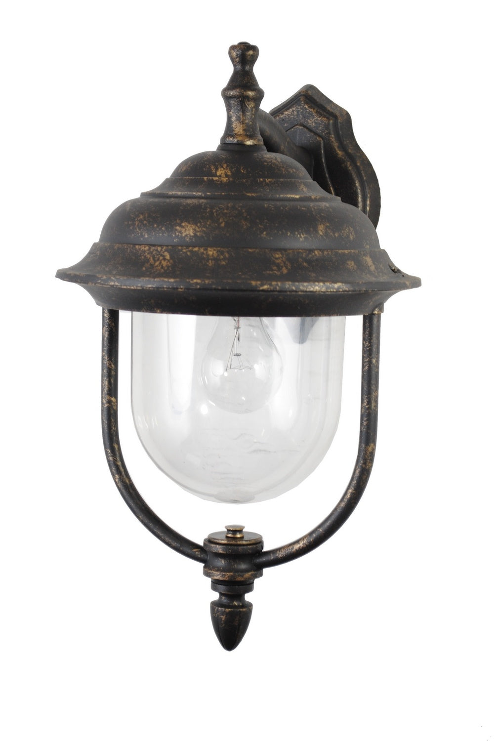 Melissa Lighting K404 Kiss Lighting Outdoor Wall Mount Outdoor Bronze / Dark