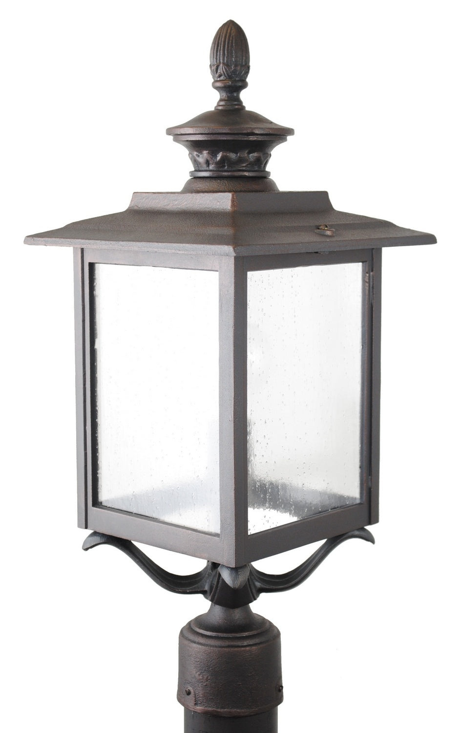 Melissa Lighting K570 Kiss Lighting Outdoor Post Lantern Outdoor Bronze / Dark