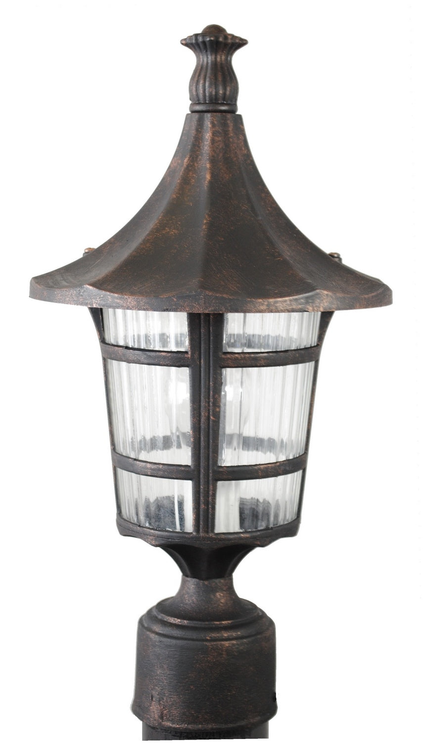 Melissa Lighting K730 Kiss Lighting Outdoor Post Lantern Outdoor Bronze / Dark