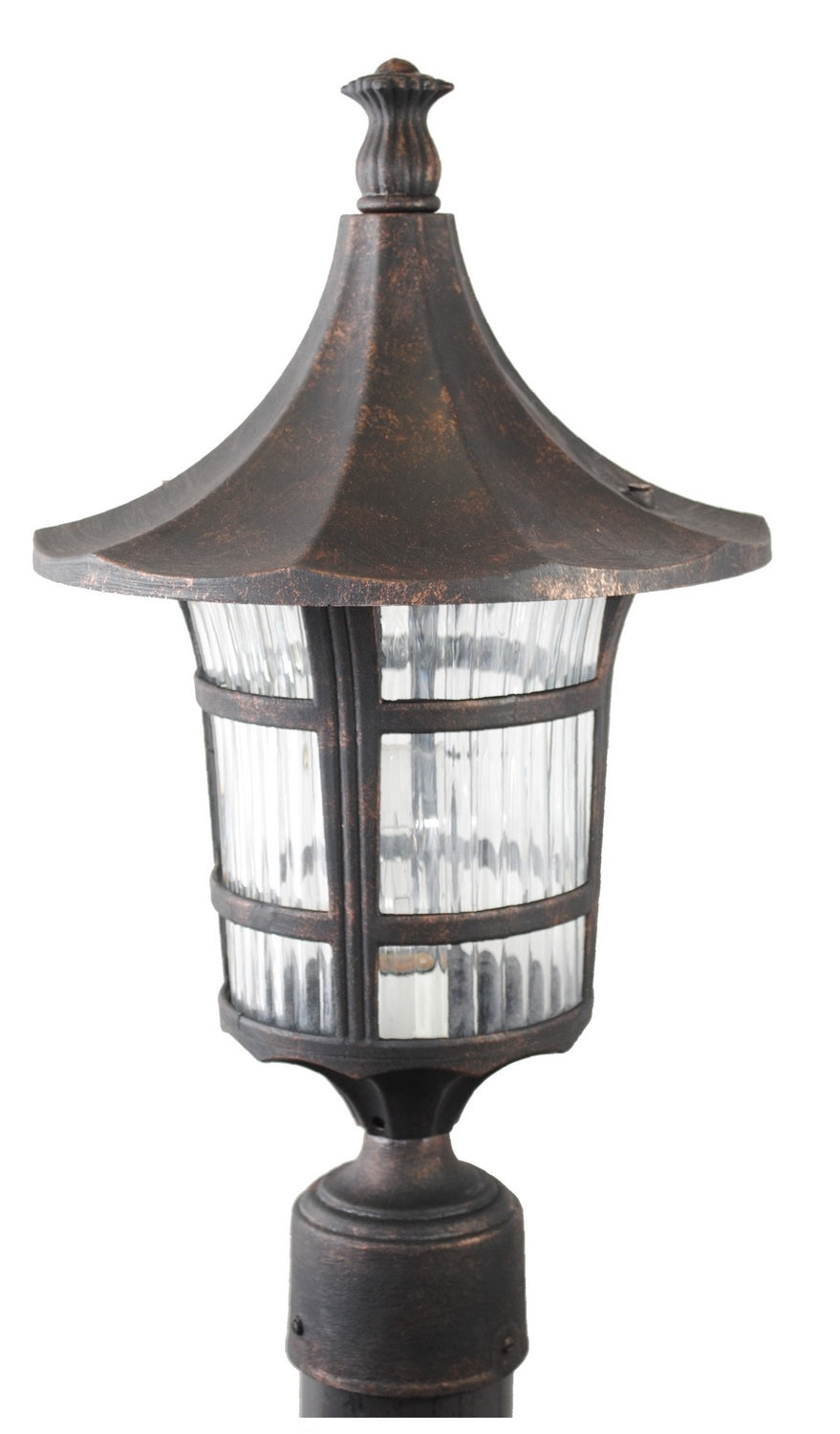 Melissa Lighting K750 Kiss Lighting Outdoor Post Lantern Outdoor Bronze / Dark