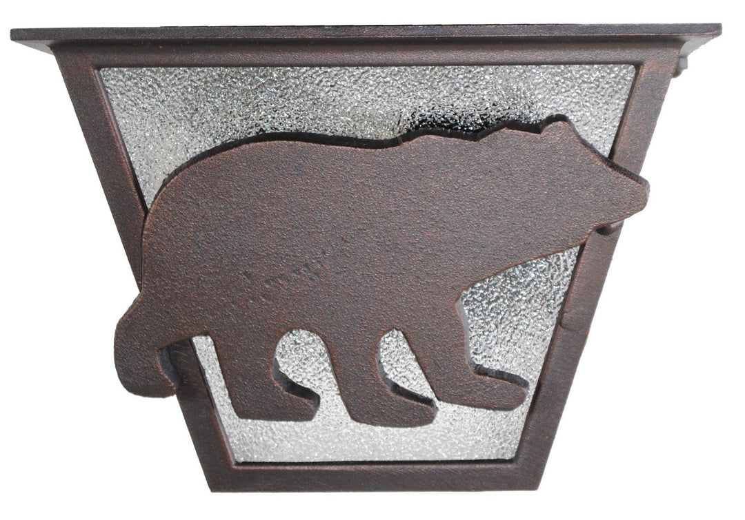 Melissa Lighting BR53 Bear Series Outdoor Ceiling Mount Outdoor Bronze / Dark