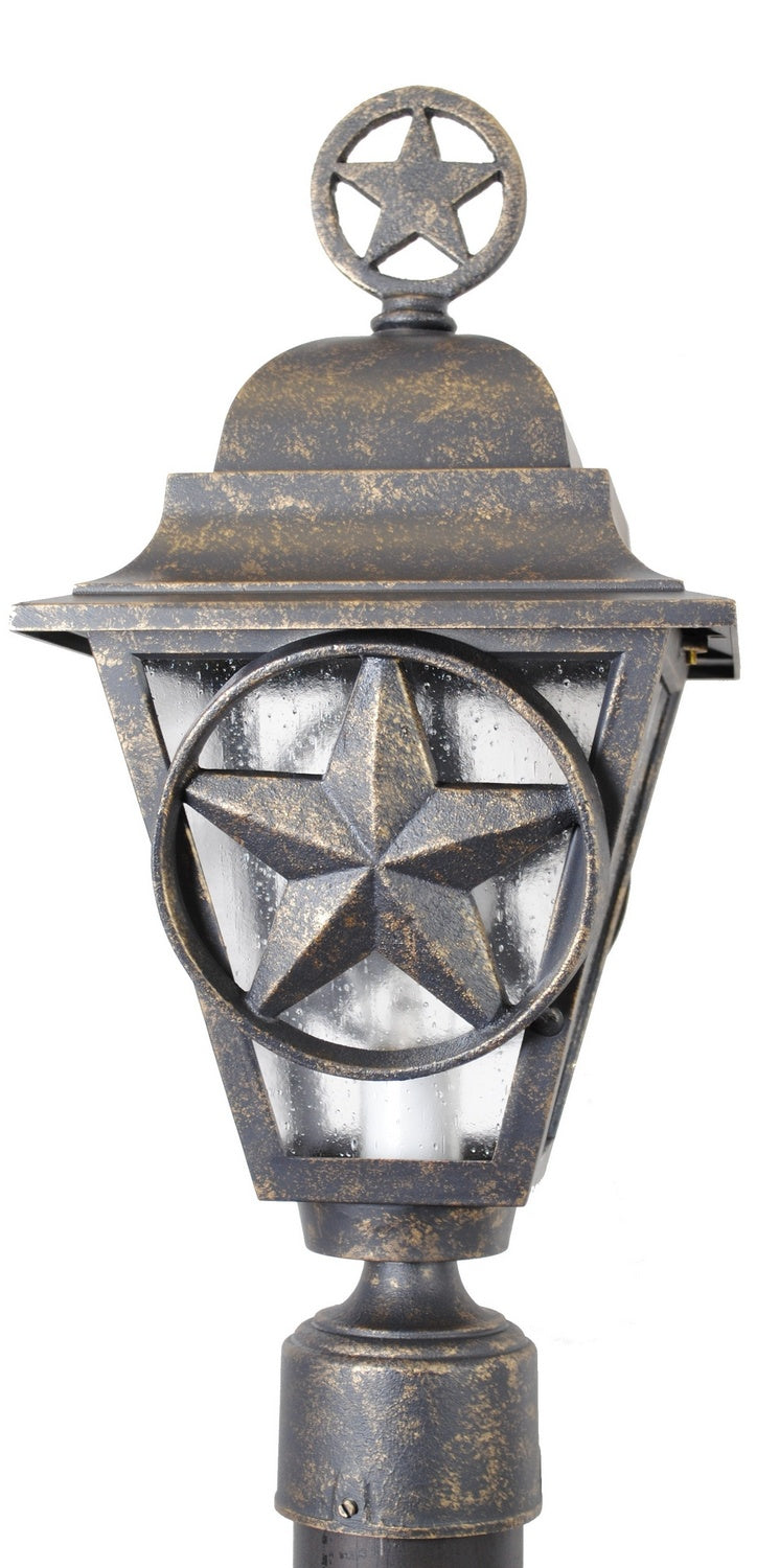 Melissa Lighting LS1770 Lone Star Series Outdoor Post Lantern Outdoor Bronze / Dark
