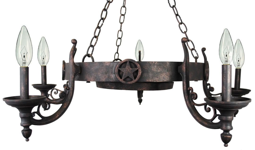 Melissa Lone Star Series 5R-LS-17A Chandelier Light -