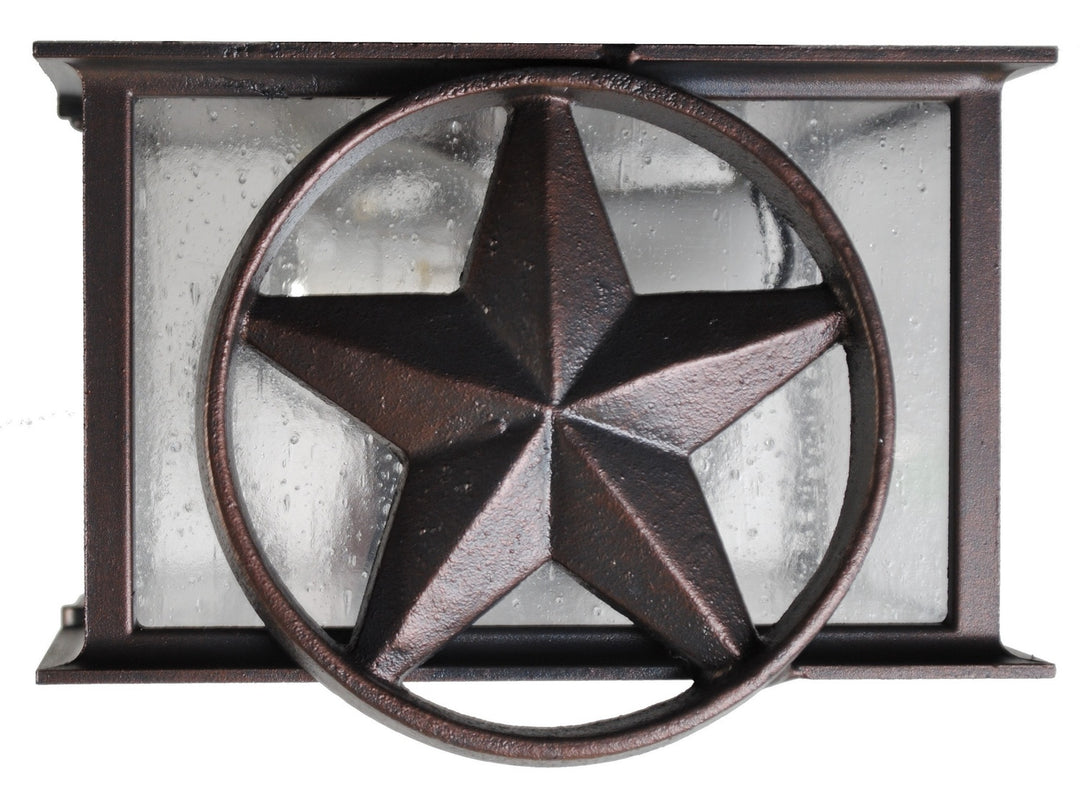 Melissa Lighting LS63 Lone Star Series Outdoor Ceiling Mount Outdoor Bronze / Dark