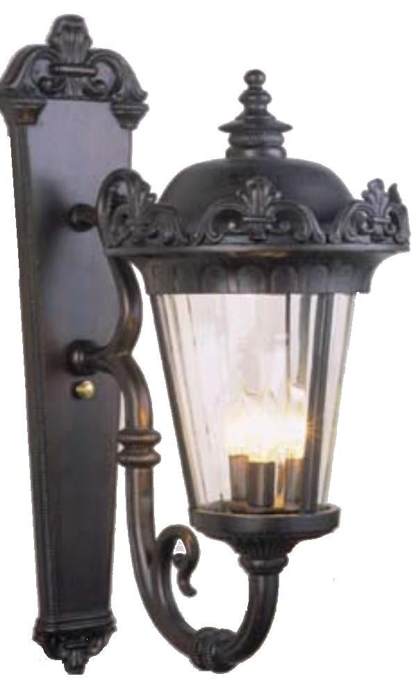 Melissa Lighting PE395051 Parisian Elegance Outdoor Wall Mount Outdoor Bronze / Dark