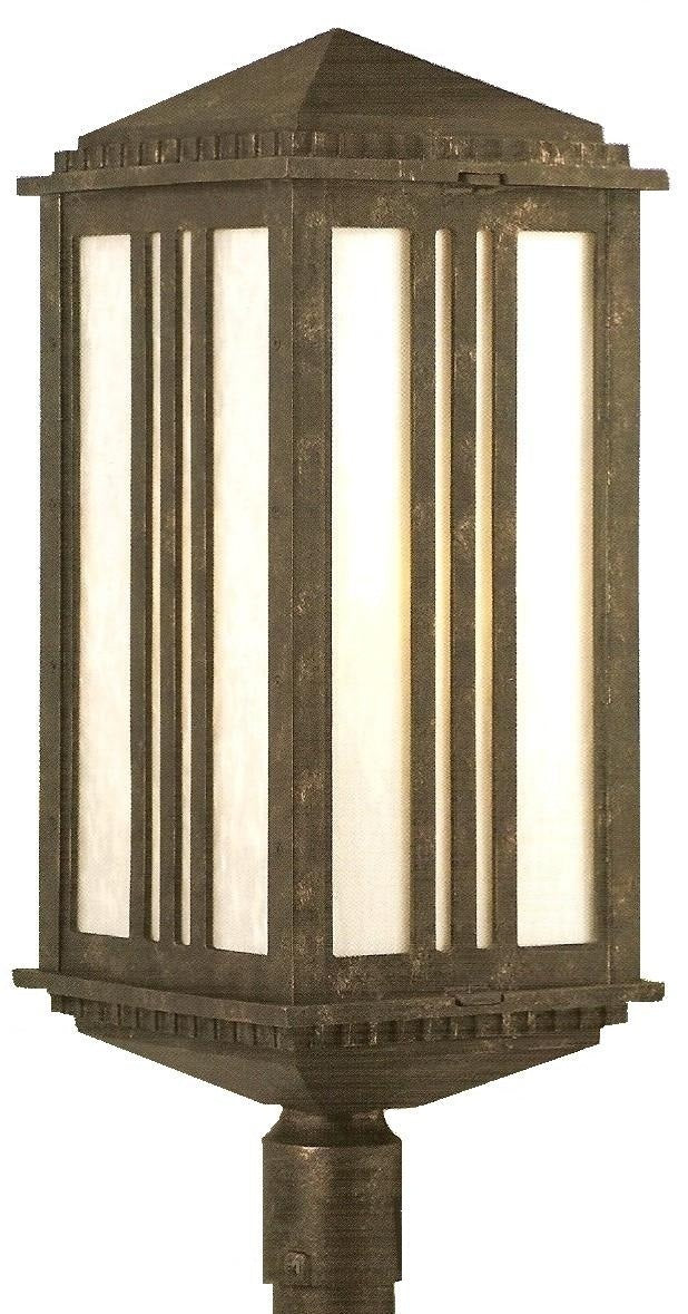 Melissa Lighting PE4590 Parisian Elegance Outdoor Post Lantern Outdoor Bronze / Dark