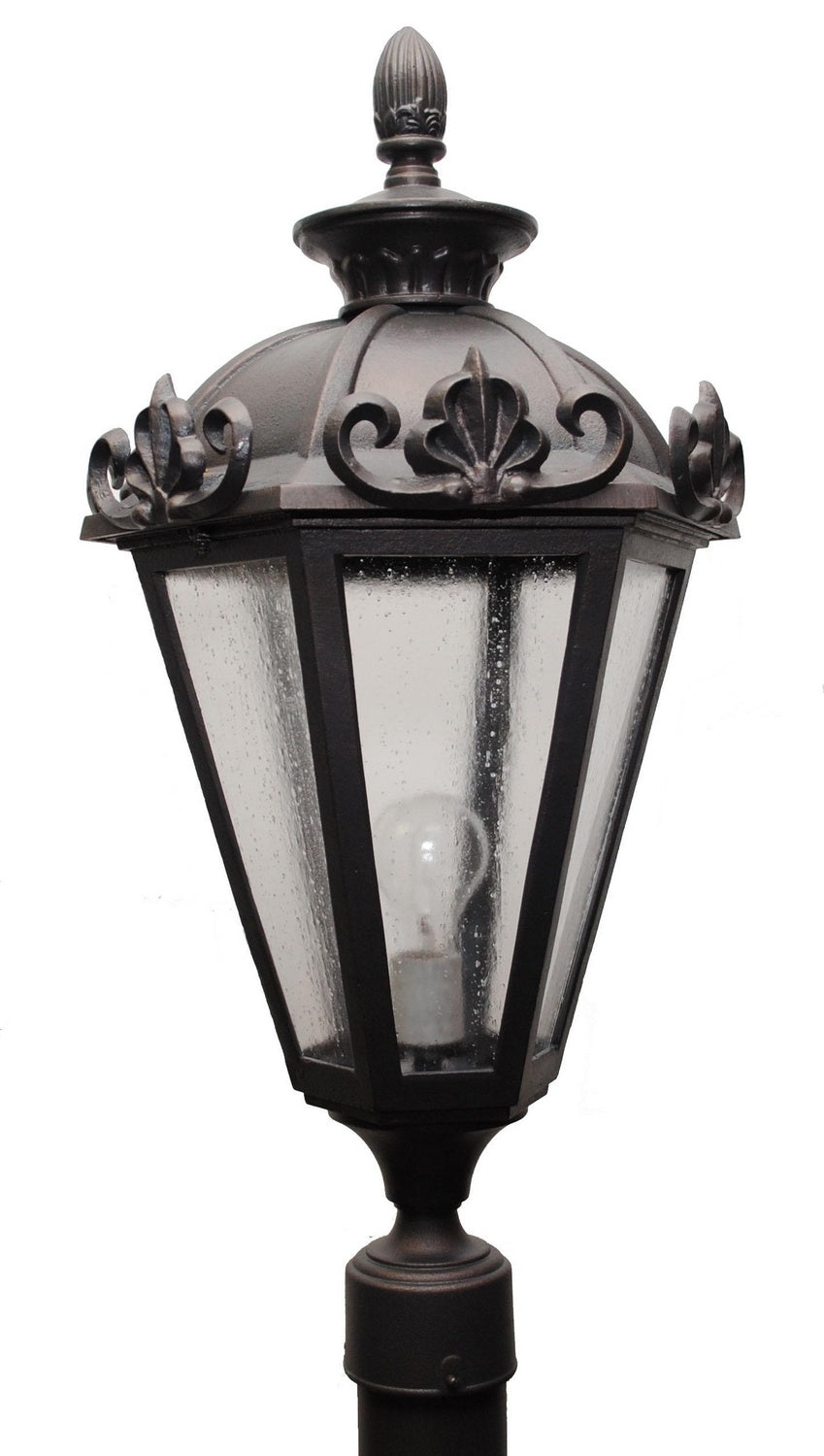Melissa Lighting PE4670 Parisian Elegance Outdoor Post Lantern Outdoor Bronze / Dark