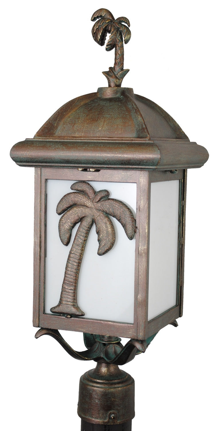 Melissa Lighting PT2950 Palm Tree Series Outdoor Post Lantern Outdoor Bronze / Dark