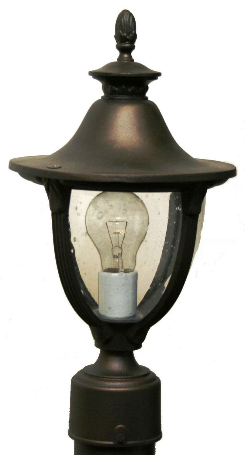 Melissa Lighting TC3430 Tuscany Collection Outdoor Post Lantern Outdoor Bronze / Dark