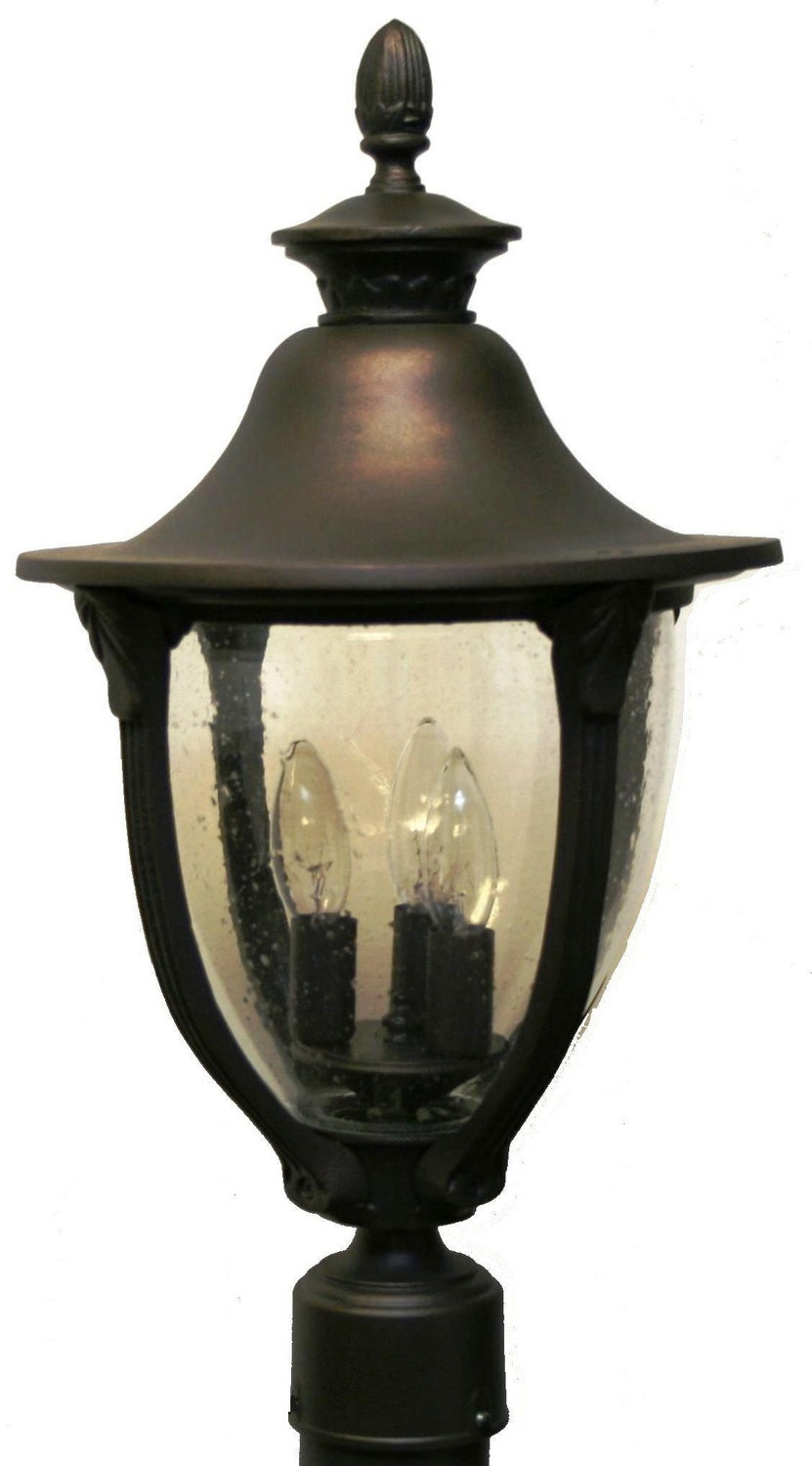 Melissa Lighting TC3450 Tuscany Collection Outdoor Post Lantern Outdoor Bronze / Dark