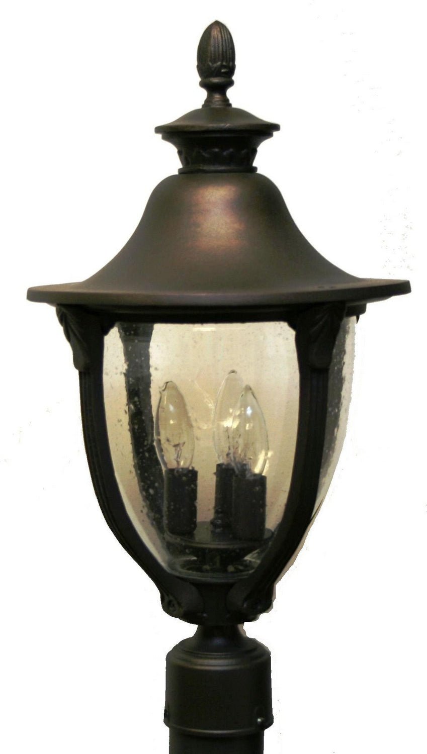 Melissa Lighting TC3490 Tuscany Collection Outdoor Post Lantern Outdoor Bronze / Dark