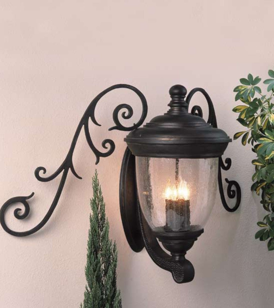 Melissa Lighting TC3790433 Tuscany Collection Outdoor Wall Mount Outdoor Bronze / Dark