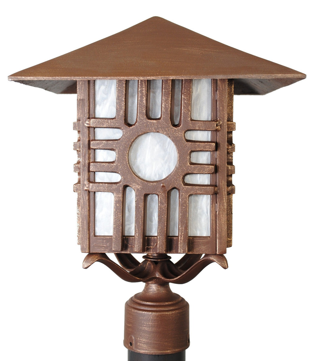 Melissa Lighting ZA2650 Zia Series Outdoor Post Lantern Outdoor Bronze / Dark