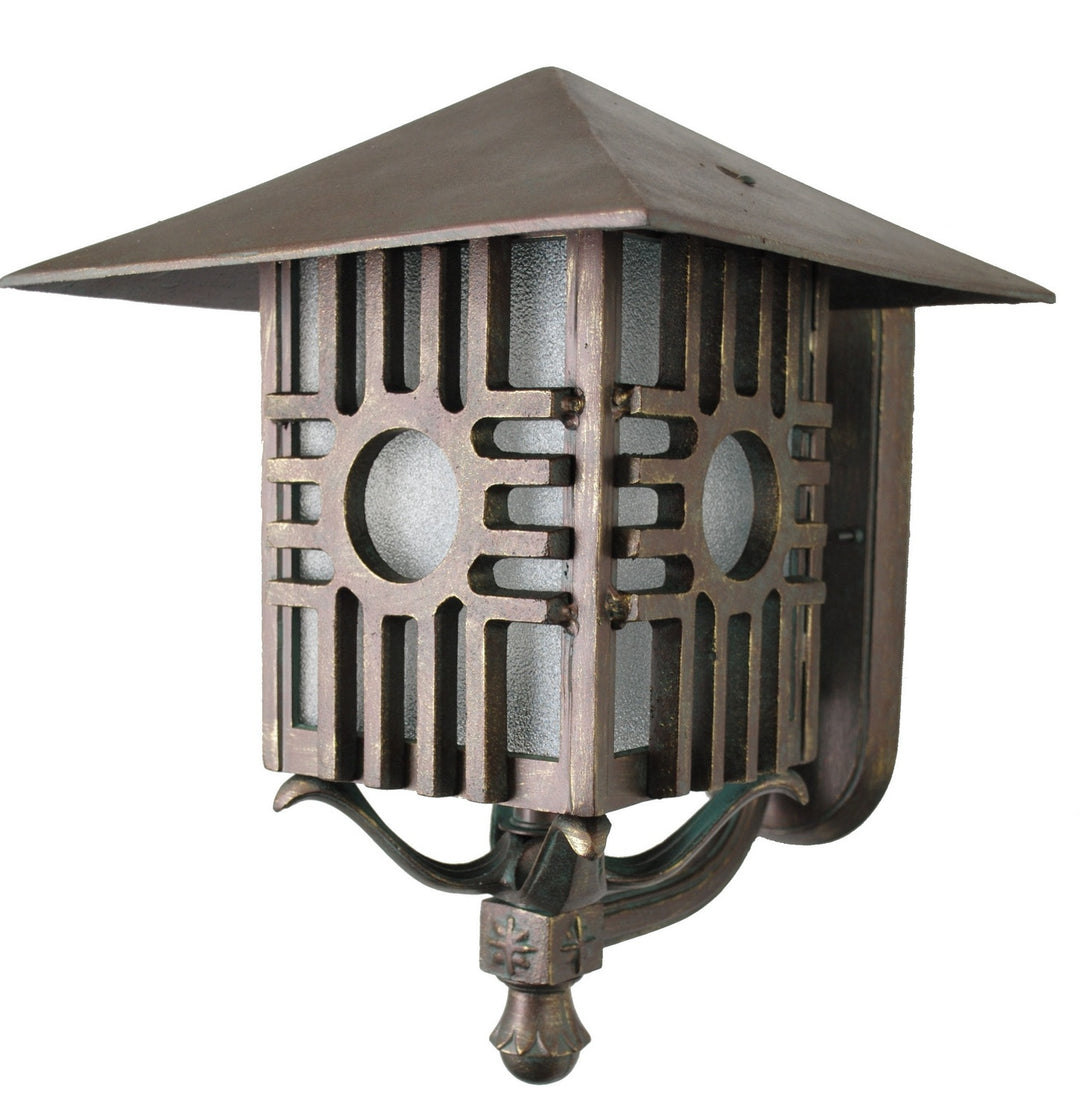Melissa Lighting ZA265035 Zia Series Outdoor Wall Mount Outdoor Bronze / Dark