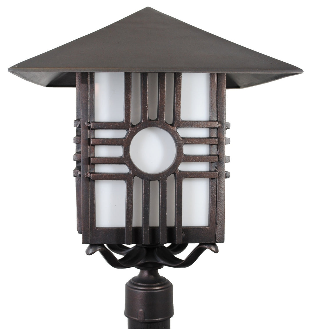 Melissa Lighting ZA2690 Zia Series Outdoor Post Lantern Outdoor Bronze / Dark