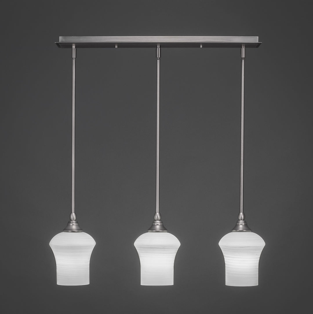 Toltec Any 25-bn-681 Pendant Light - Brushed Nickel