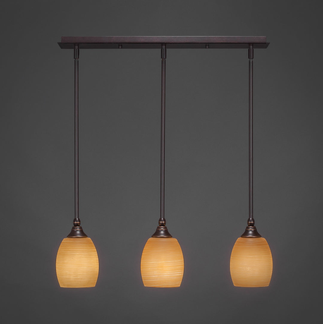 Toltec Any 25-dg-625 Pendant Light - Dark Granite