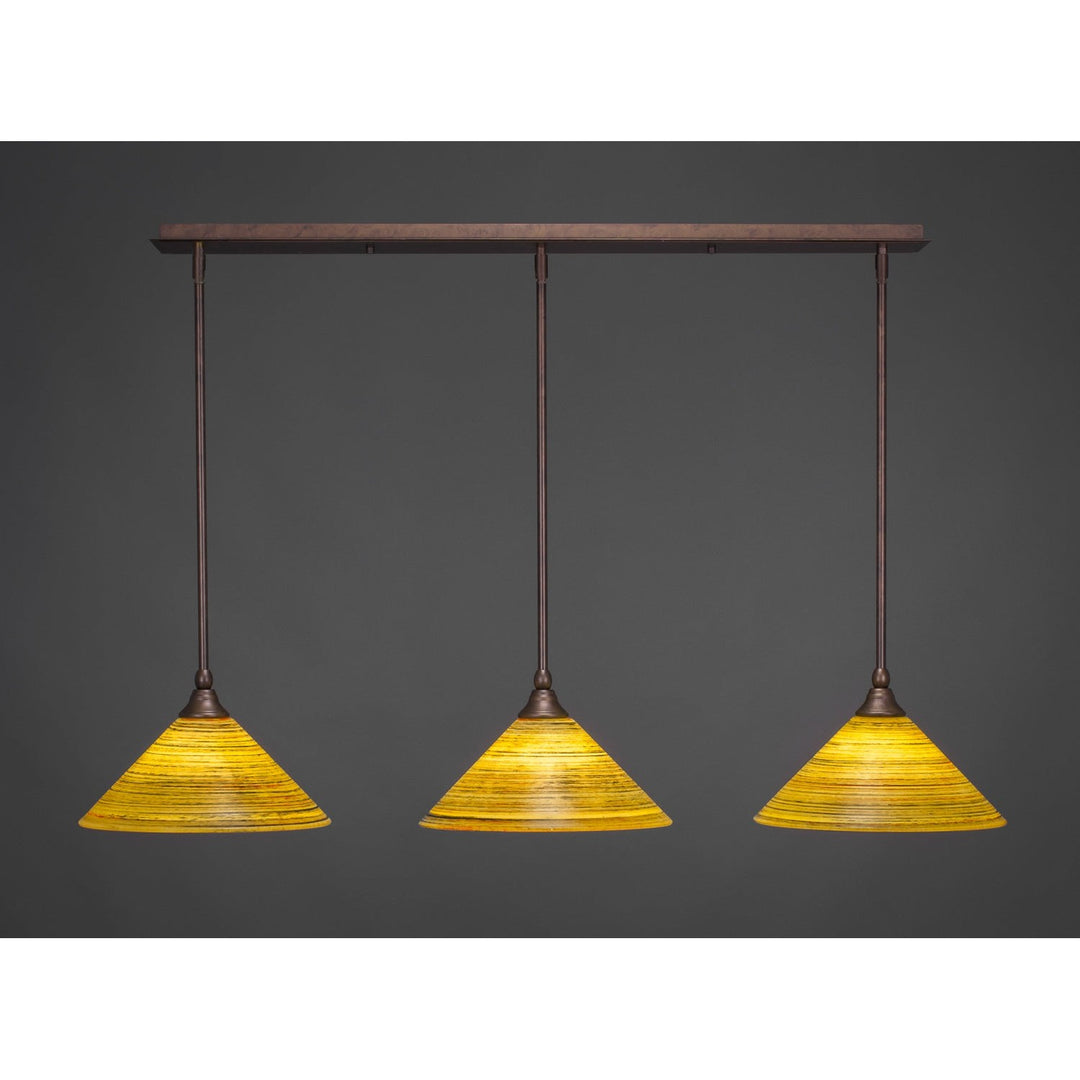 Toltec Any 36-brz-444 Pendant Light - Bronze