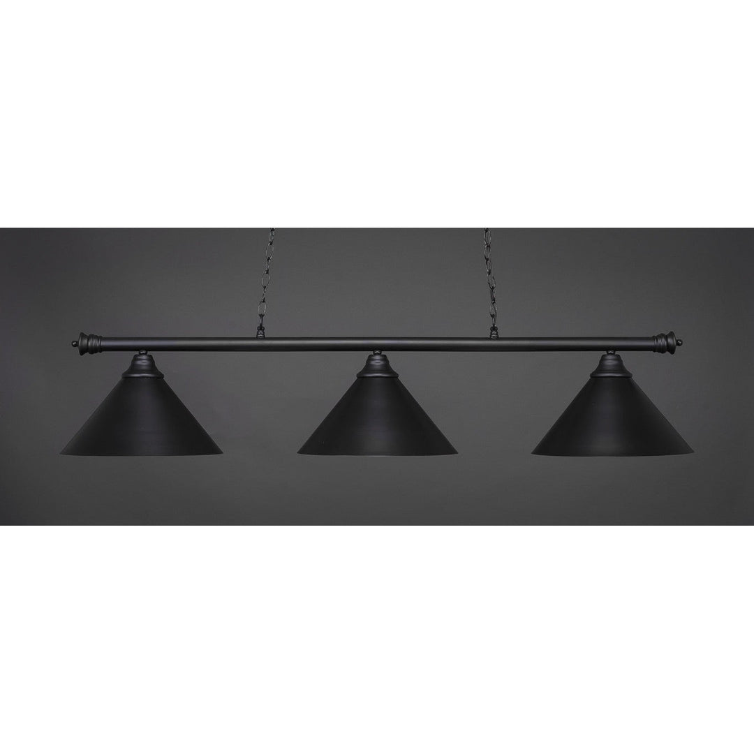 Toltec Oxford 373-mb-420 Pendant Light - Matte Black