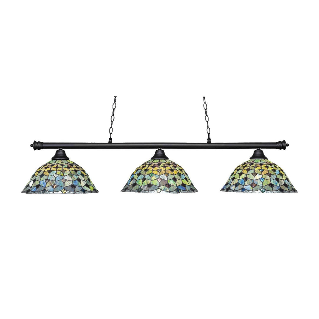 Toltec Oxford 373-mb-996 Pendant Light - Matte Black