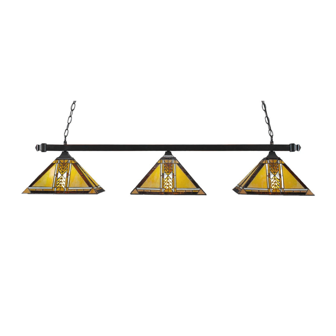 Toltec Square 403-bc-986 Pendant Light - Black Copper