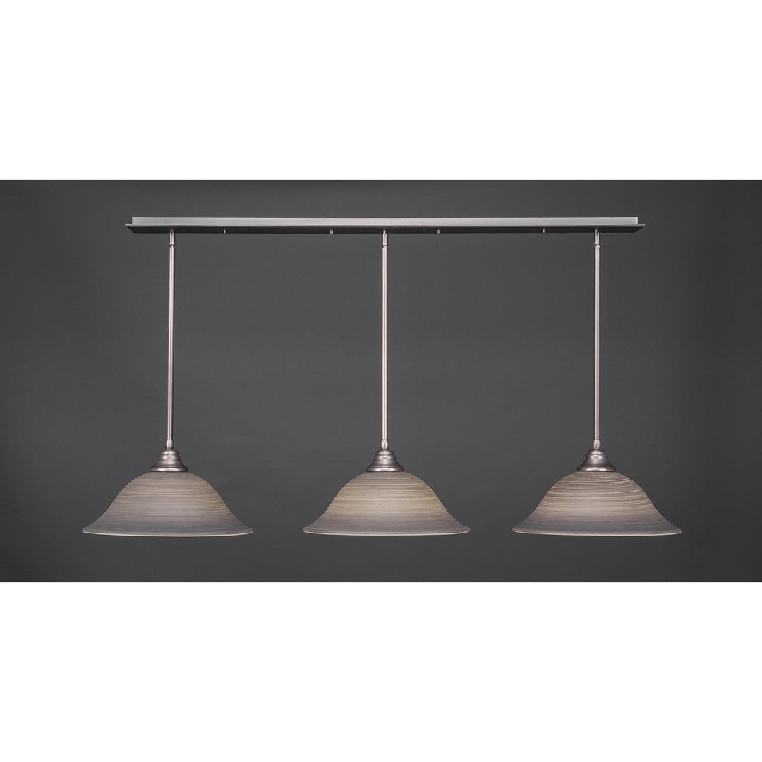 Toltec Multi Light Pendant 48-bn-602 Pendant Light - Brushed Nickel