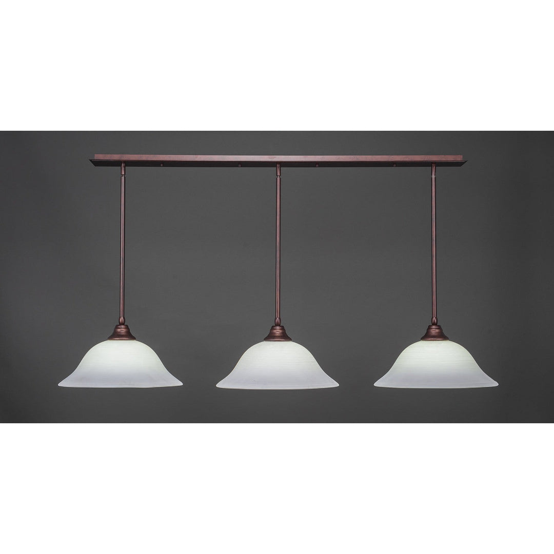 Toltec Multi Light Pendant 48-brz-612 Pendant Light - Bronze