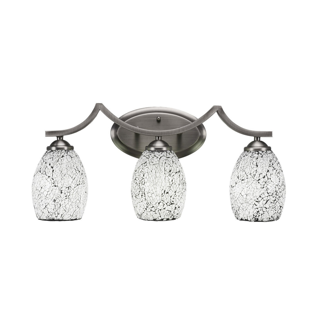Toltec Zilo 553-gp-4165 Bath Vanity Light 22 in. wide - Graphite