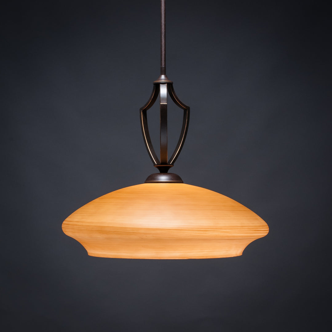 Toltec Zilo 562-dg-686 Pendant Light - Dark Granite