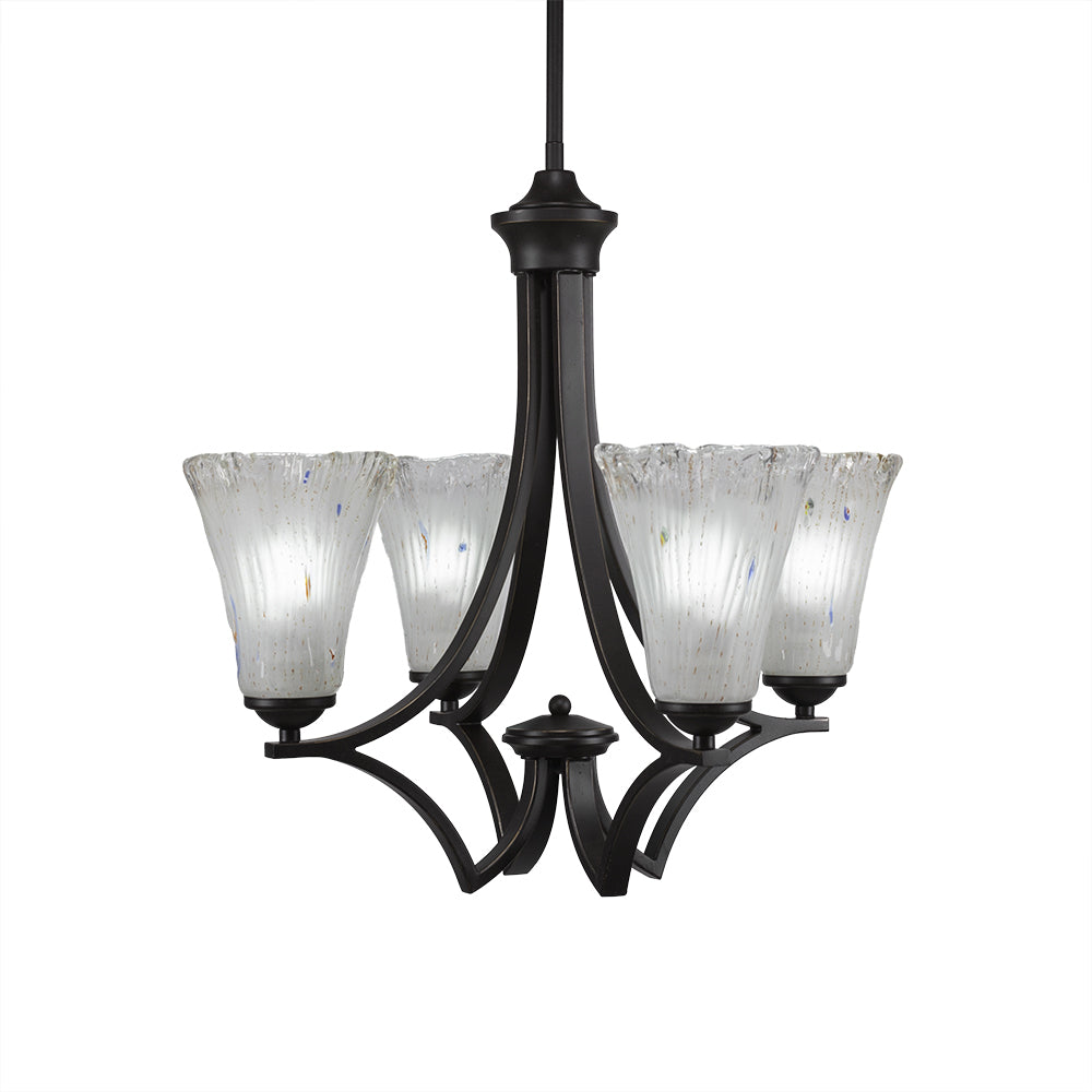 Toltec Zilo 564-dg-721 Chandelier Light - Dark Granite