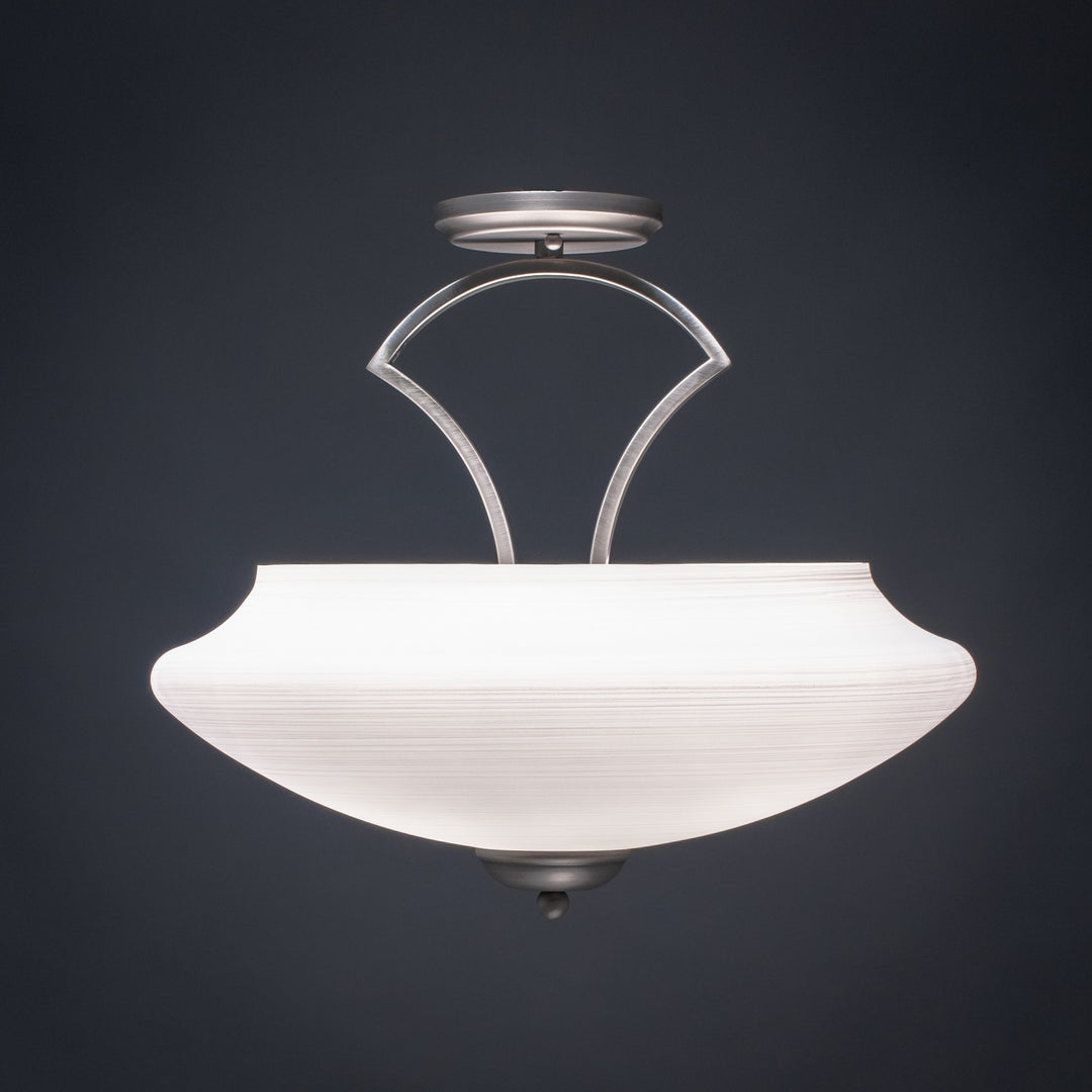 Toltec Zilo 565-gp-687 Ceiling Light - Graphite