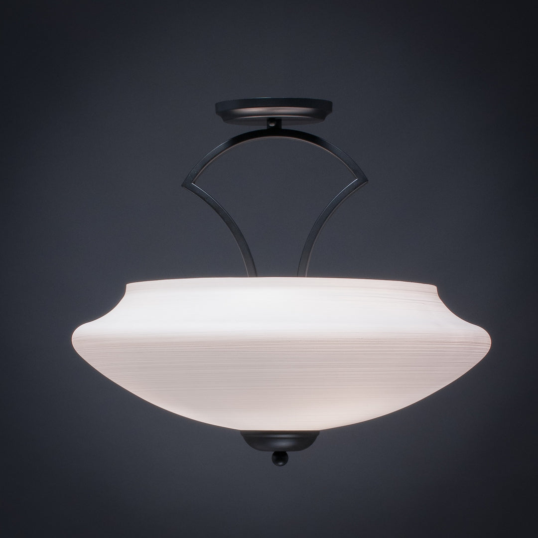 Toltec Zilo 565-mb-687 Ceiling Light - Matte Black