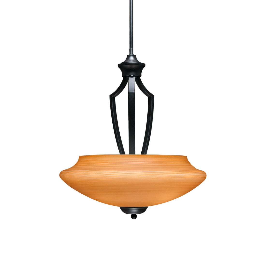 Toltec Zilo 567-mb-686 Pendant Light - Matte Black